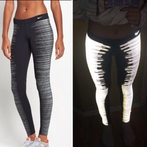 nike reflective leggings womens